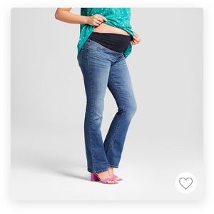 Isabel maternity bootcut jeans